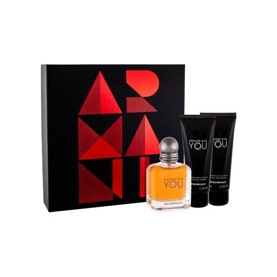 Set cadou Giorgio Armani Stronger With You pentru bărbați