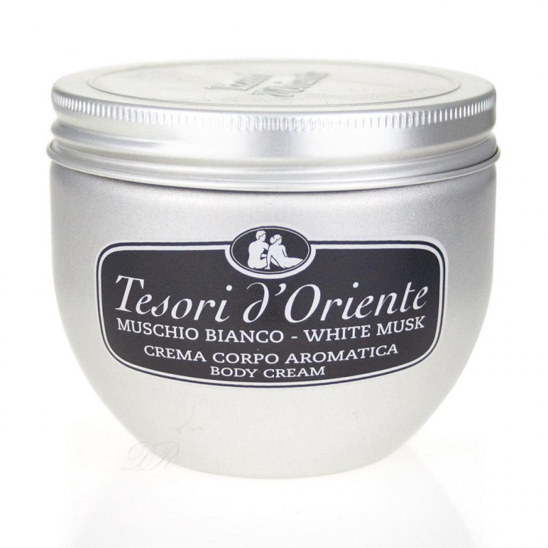 Tesori d`Oriente Muschio Bianco Cream de corp, Volum 300 ml