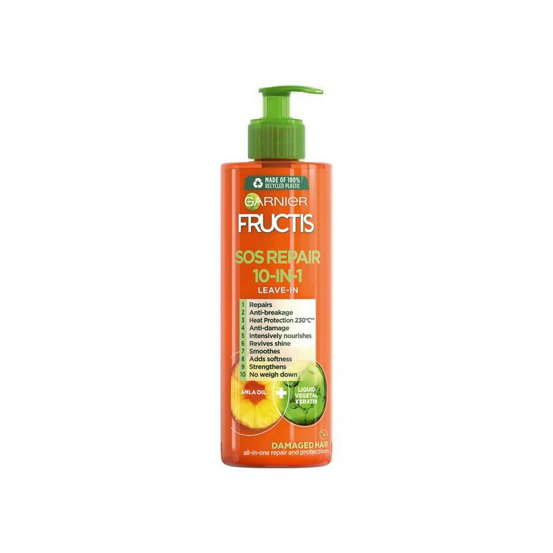 GARNIER FRUCTIS SOS REPAIR Cream PĂR 10 ÎN 1 FĂRĂ CĂTIRE Volum 400 ml