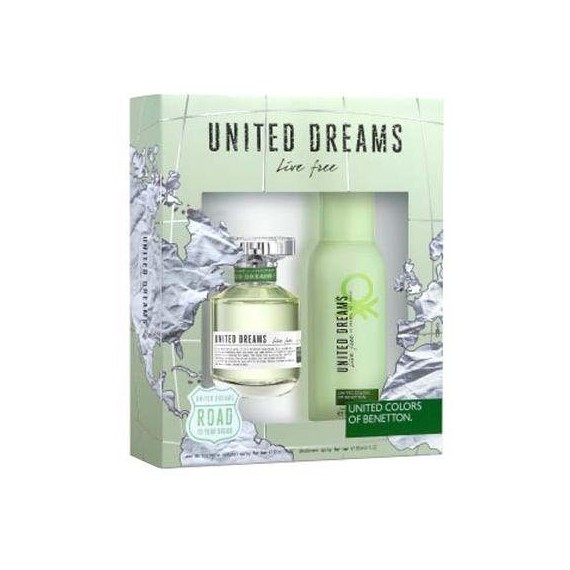 Set cadou gratuit Benetton United Dreams Live pentru femei