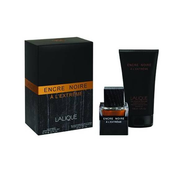 Lalique Encre Noir AL`Extreme Set cadou pentru bărbați