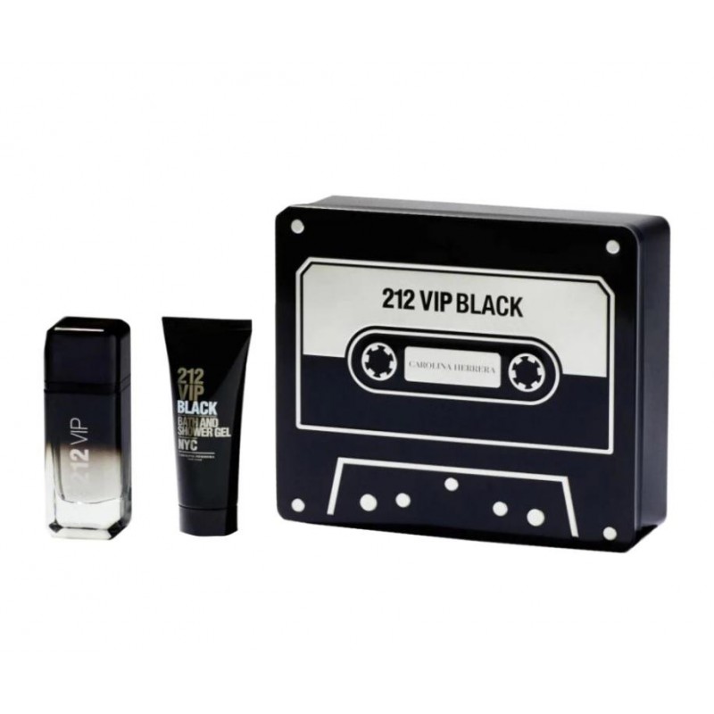 Set cadou Carolina Herrera 212 Vip Black pentru bărbați