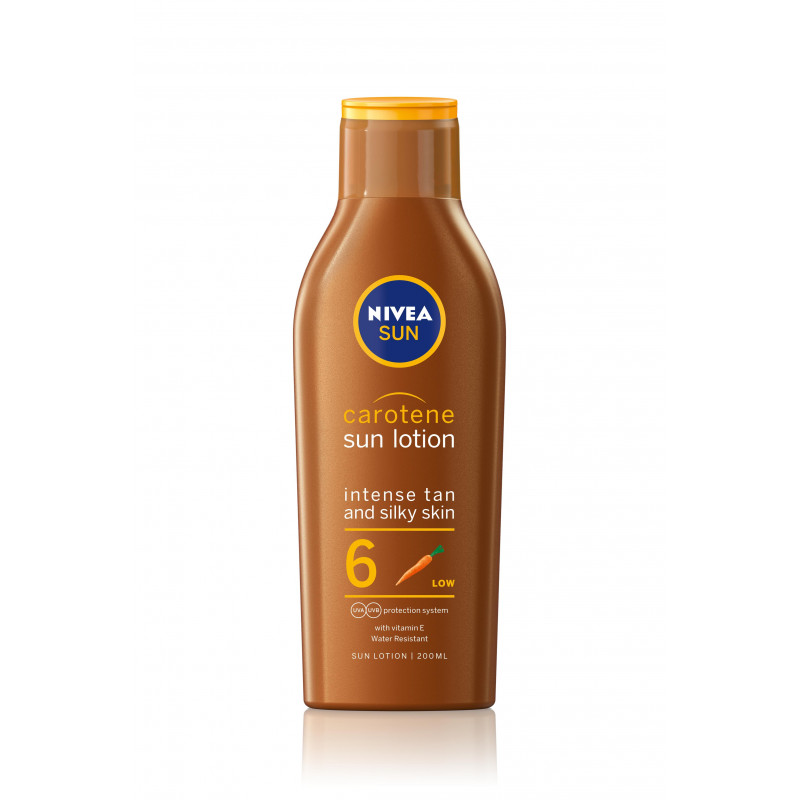 Nivea Sun cu caroten SPF 6, Volum 200 ml