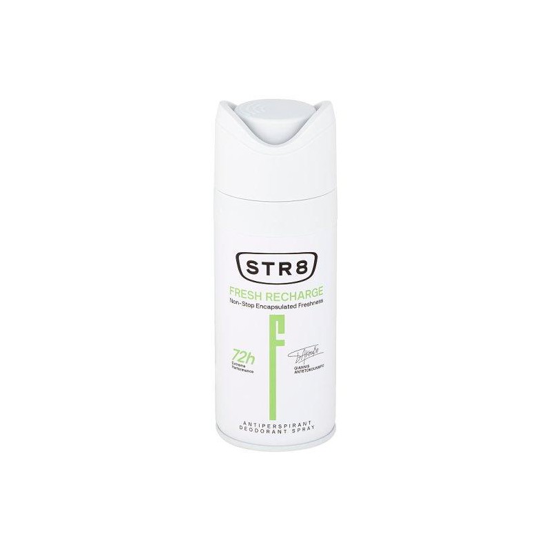 Deodorant antiperspirant STR8 Fresh Recharge cu protecție de 72 de ore