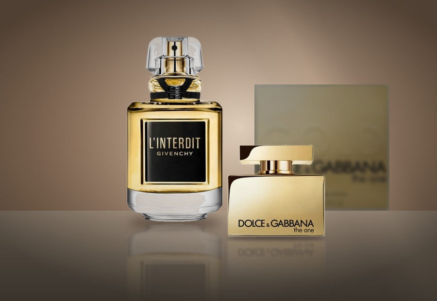Givenchy L'Interdit Le Parfum și Dolce & Gabbana The One Gold
