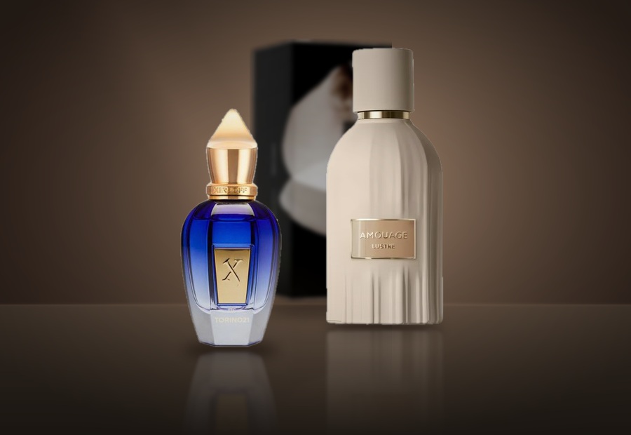 Xerjoff Torino 21 și Amouage Lustre