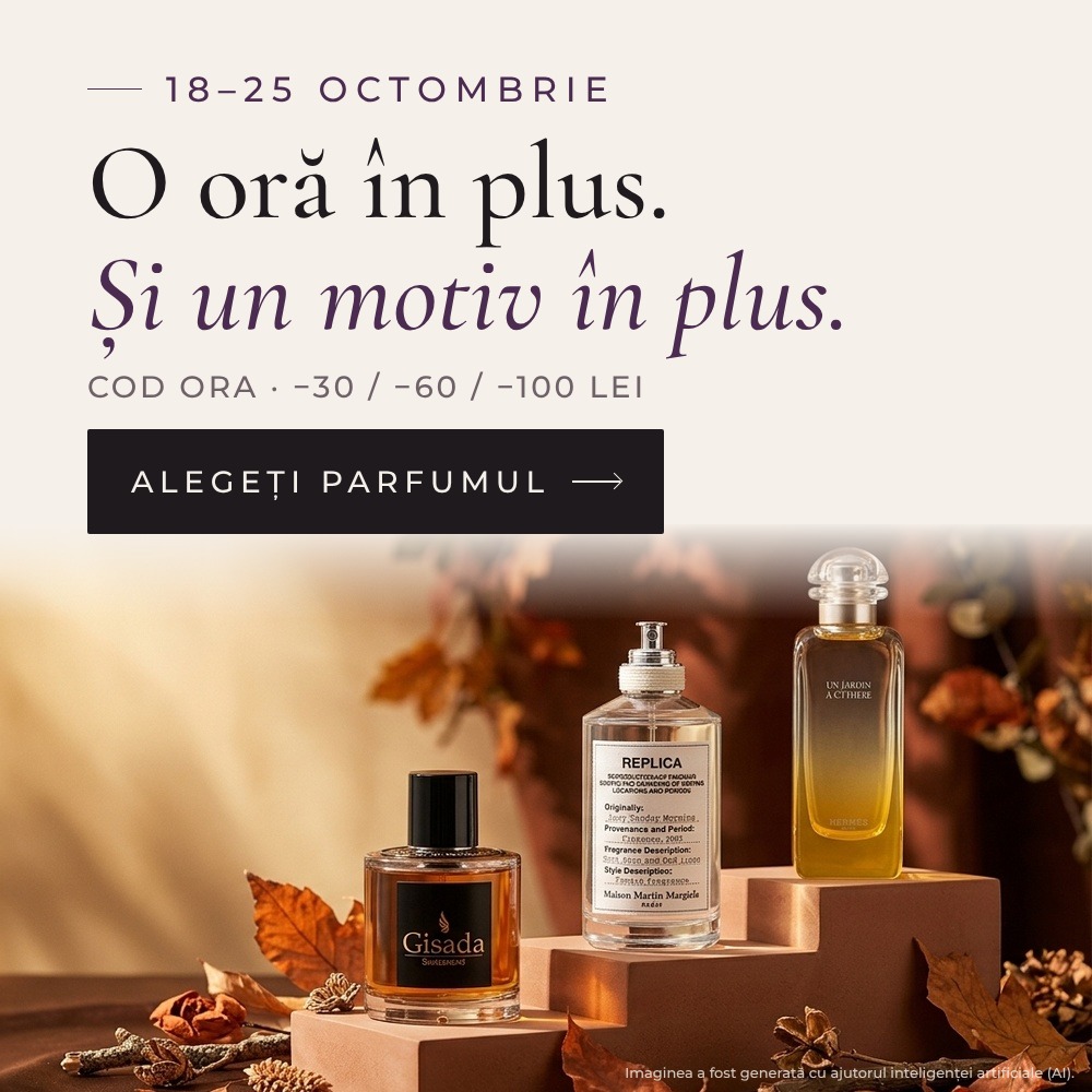 O oră în plus – cod ORA, până la −100 lei, 18–25 octombrie
